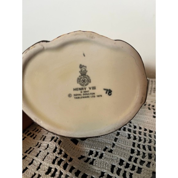 1975 Royal Doulton Henry VIII “Toby” Mug - Picture 5 of 5